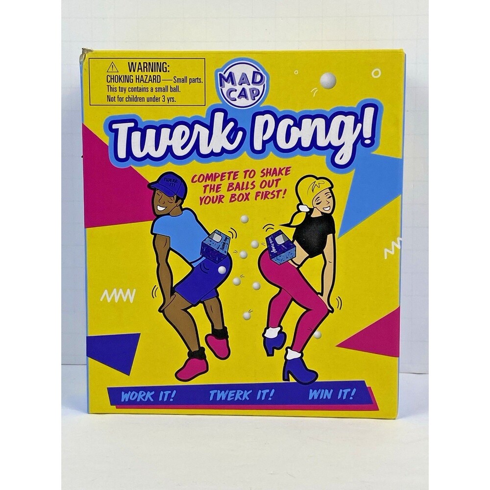 Twerk Pong! by Fizz Creations ADULT Novelty Party Dancing Game  NEW Sealed
